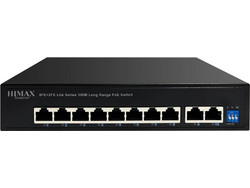 Himax PS1802E-L Unmanaged L2 Switch με 8 Θύρες Ethernet 100Mbps και 2 SFP θύρες
