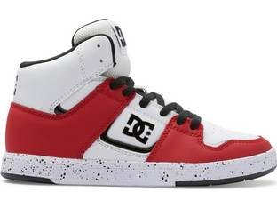 DC Παιδικά Sneakers Μποτάκια Κόκκινα Λευκά ADBS700093-WRD