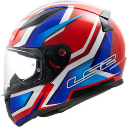 LS2 FF353 Rapid II Flitz Gloss Blue White Red Κράνος Μηχανής Full Face 1300gr