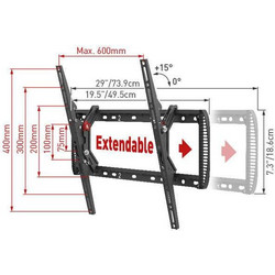 Barkan BM410T Βάση Τηλεόρασης Τοίχου 13"-90"