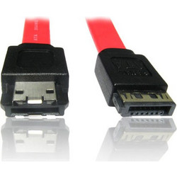 DeLOCK 84290 Καλώδιο Σκληρού Δίσκου 7-Pin SATA III to 7-Pin SATA III 1m Red