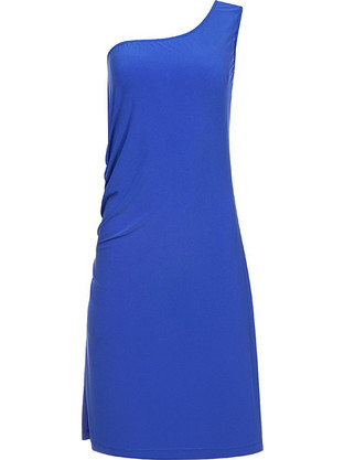 Midi Καλοκαιρινό Βραδινό Φόρεμα Royal Blue 32/21.945828