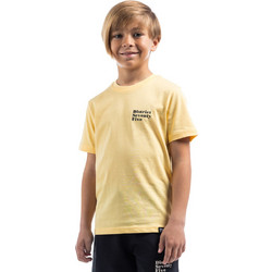 District75 Παιδικό T-Shirt Κοντομάνικο Κίτρινο 125KBSS-382-055