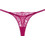 Triumph Crazy Stupid Love Γυναικείο Sexy String με Δαντέλα Φούξια 10222353-3349