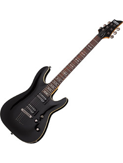 Schecter Omen 6 Ηλεκτρική Κιθάρα ST Style με Μαγνήτες HH & Ταστιέρα Rosewood Black