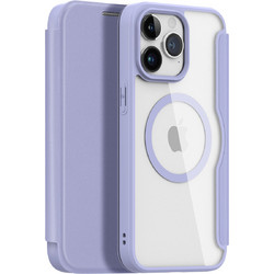 Dux Ducis Flip MagSafe Wallet Purple (iPhone 15 Pro Max)