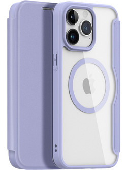 Dux Ducis Flip MagSafe Wallet Purple (iPhone 15 Pro Max)