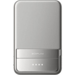 EcoFlow Wireless Power Bank 5000mAh 30W με 2 Θύρες USB-C Power Delivery Silver
