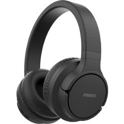 Streetz BT510 Ασύρματα Bluetooth Ακουστικά Over Ear με Noise Cancelling Μαύρα