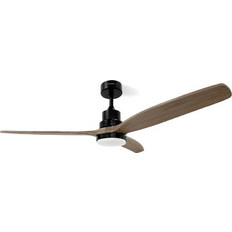 Gruppe 52-11093DC Ανεμιστήρας Οροφής 132cm 38W με Φως & Τηλεχειριστήριο Μαύρος Καφέ