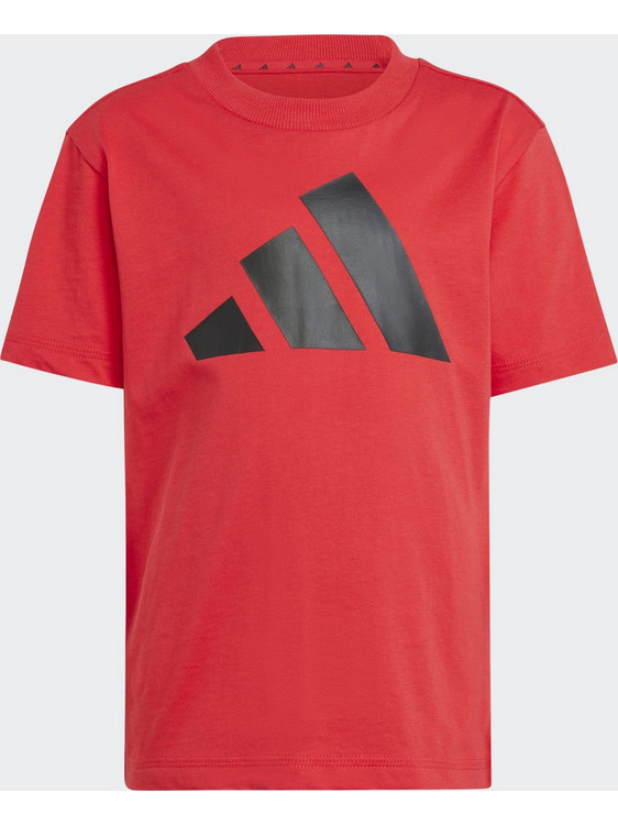 Adidas Essentials Παιδικό T-Shirt Κοντομάνικο Κόκκινο Μαύρο JN8007