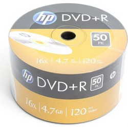 HP HP1650S Εγγράψιμα DVD+R 16x 4.7GB 50τμχ