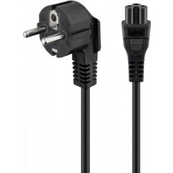 Powertech CAB-P027 Καλώδιο Τροφοδοσίας Schuko to IEC C5 1.5m