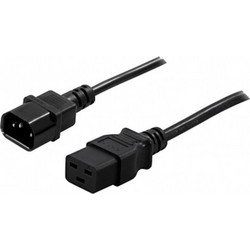 PowerWalker 91010040 Προέκταση Καλωδίου Τροφοδοσίας Schuko to IEC C14 1.2m