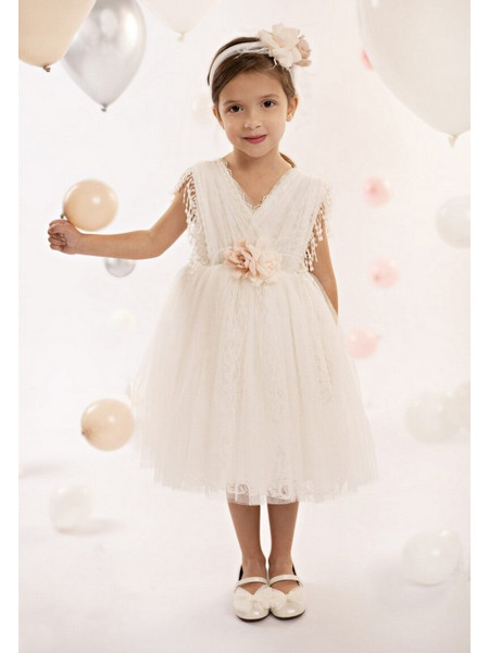 Baby Bloom Βαπτιστικό Φόρεμα 2τμχ 125-128-7280