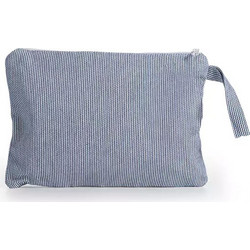 Nef-Nef Stripe 037760 Γυναικείο Νεσεσέρ Παραλίας 35x25cm Μπλε