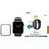 PanzerGlass Full Body Πλαστική Θήκη Tempered Glass για Apple Watch 4 / 5 / 6 / SE 44mm Διαφανής