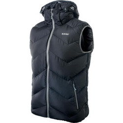 Hi-Tec Αμάνικο Ανδρικό Μπουφάν Puffer Μαύρο 92800209170