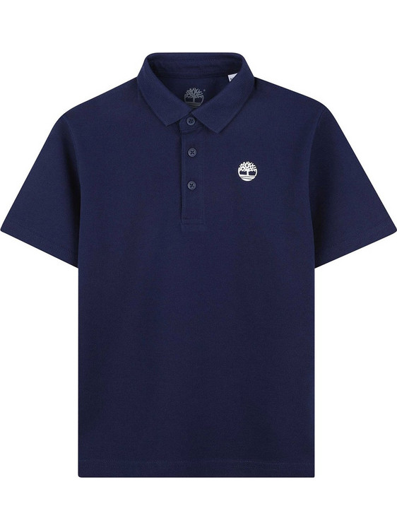 Timberland Παιδικό Polo Κοντομάνικο Navy Μπλε T60437-84N