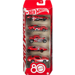 Mattel Hot Wheels 80th Anniversary Σετ των 5 JGK08