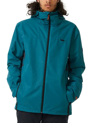 Rip Curl Ανδρικό Μπουφάν Χειμωνιάτικο Softshell Αδιάβροχο Πετρόλ 00HMOU-9158