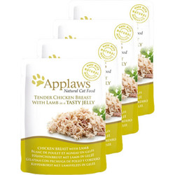 Applaws Adult with Chicken Breast & Lamb in Jelly 4x70gr
