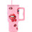 Estia Straw Tumbler XL Save The Aegean Blush Pop 900ml