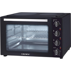 Crown CMO-482CER Ηλεκτρικό Φουρνάκι 48lt με 2 Εστίες