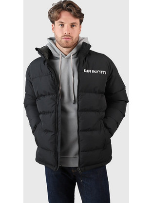 Brunotti Ανδρικό Μπουφάν Χειμωνιάτικο Puffer Μαύρο 1-2421180001-9999