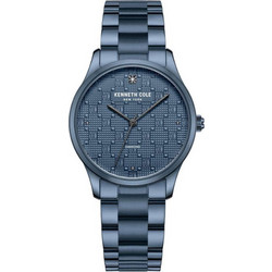 Kenneth Cole Γυναικείο Ρολόι με Μπλε Μεταλλικό Μπρασελέ KCWLG2222703