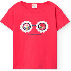 Boboli Παιδικό T-Shirt Κοντομάνικο Φούξια 411130-3895