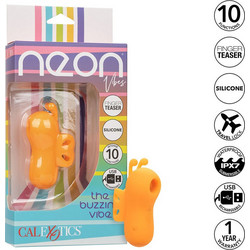 CalExotics Neon The Buzzing Finger Κλειτοριδικός Δονητής Πορτοκαλί