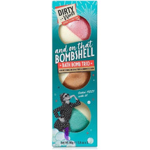 Dirty Works And On That Bombshell Bath Bombs 3x80gr