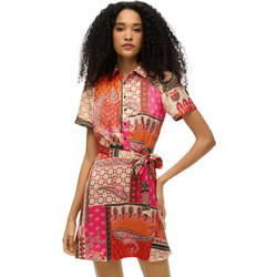 Superdry Mini Καλοκαιρινό Καθημερινό Φόρεμα Πολύχρωμο W8011882A-E1Z
