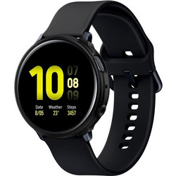 Spigen Liquid Air Θήκη Σιλικόνης για Samusng Galaxy Watch Active 2 40mm Μαύρη