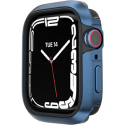 Switcheasy Odyssey Μεταλλική Θήκη για Apple Watch 7 / 8 / 9 45mm Μπλε