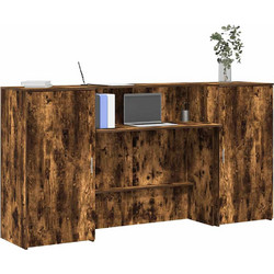 vidaXL Γραφείο Reception Ξύλινο 200x50x103.5cm 3324218