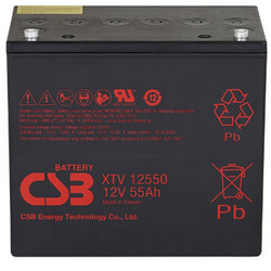 CSB XTV12550 Μπαταρία VRLA-AGM 12V 55Ah