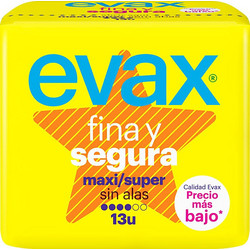 Evax Maxi Σερβιέτες 4 Σταγόνες 13τμχ