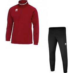 Errea Sport Mansel & Nevis Ανδρικό Σετ Φόρμας με Λάστιχο Μαύρο Μπορντό FG0K0Z00150