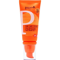 Medisei Panthenol Extra Sun Care Color Αντηλιακό Gel Προσώπου με Χρώμα SPF30 50ml