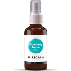 Viridian Eldelberry Σπρέι Λαιμού Σαμπούκος 50ml