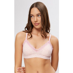 Minerva Bralette χωρίς Μπανέλα Ροζ 90-8152B-291