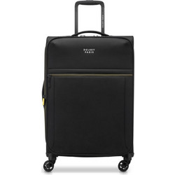 Delsey 225781050 Βαλίτσα Μεσαία 67x42.5x28cm με 4 Ρόδες Μαύρη