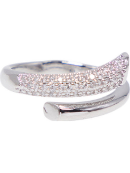 RO Accessories Γυναικείο Δαχτυλίδι Ασημί R123
