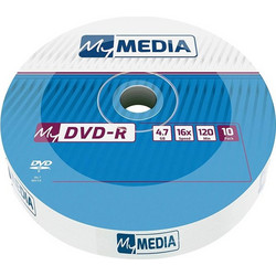 Verbatim MyMedia 69205 Εγγράψιμα DVD-R 52x 4.7GB 10τμχ