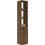 Hanah Home Trend Στήλη Μπάνιου Δαπέδου Ξύλινη Walnut 835PUQ3917