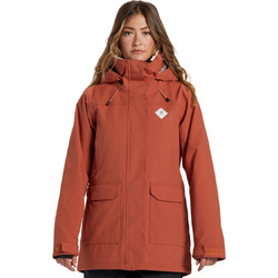 DC Γυναικείο Μπουφάν Χειμωνιάτικο Softshell Μακρύ Rusted ADJTJ03037-NNY0