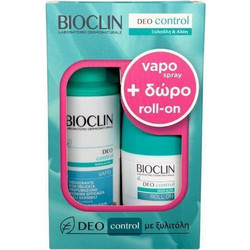 Bioclin Deo Control Γυναικείο Αποσμητικό Spray 100ml + Roll-On 50ml