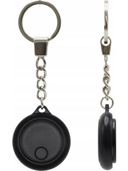 Gembird Smart Tag Anti-Lost Tracker Apple Find My Black 1 Pack